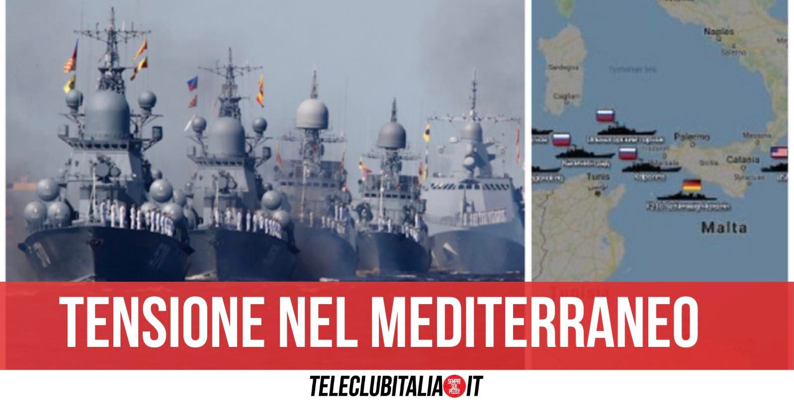 flotta russa sicilia navi mediterraneo guerra ucraina
