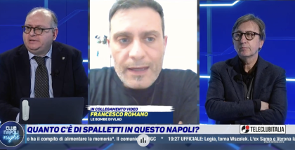 Francesco Romano (Bombe di Vlad): “Il Napoli è la squadra più completa per numeri e qualità della rosa”