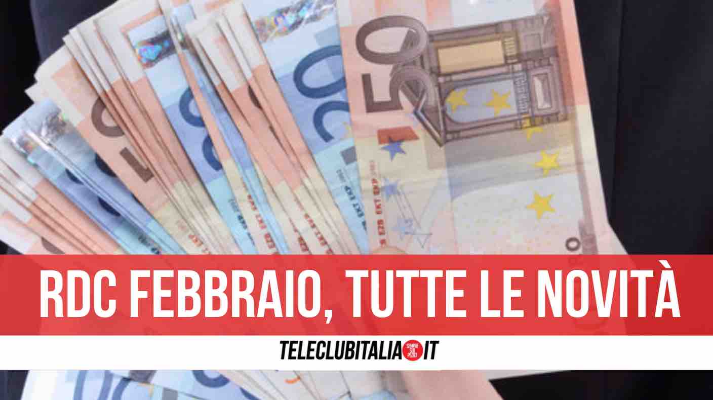 reddito di cittadinanza ricarica doppia febbraio