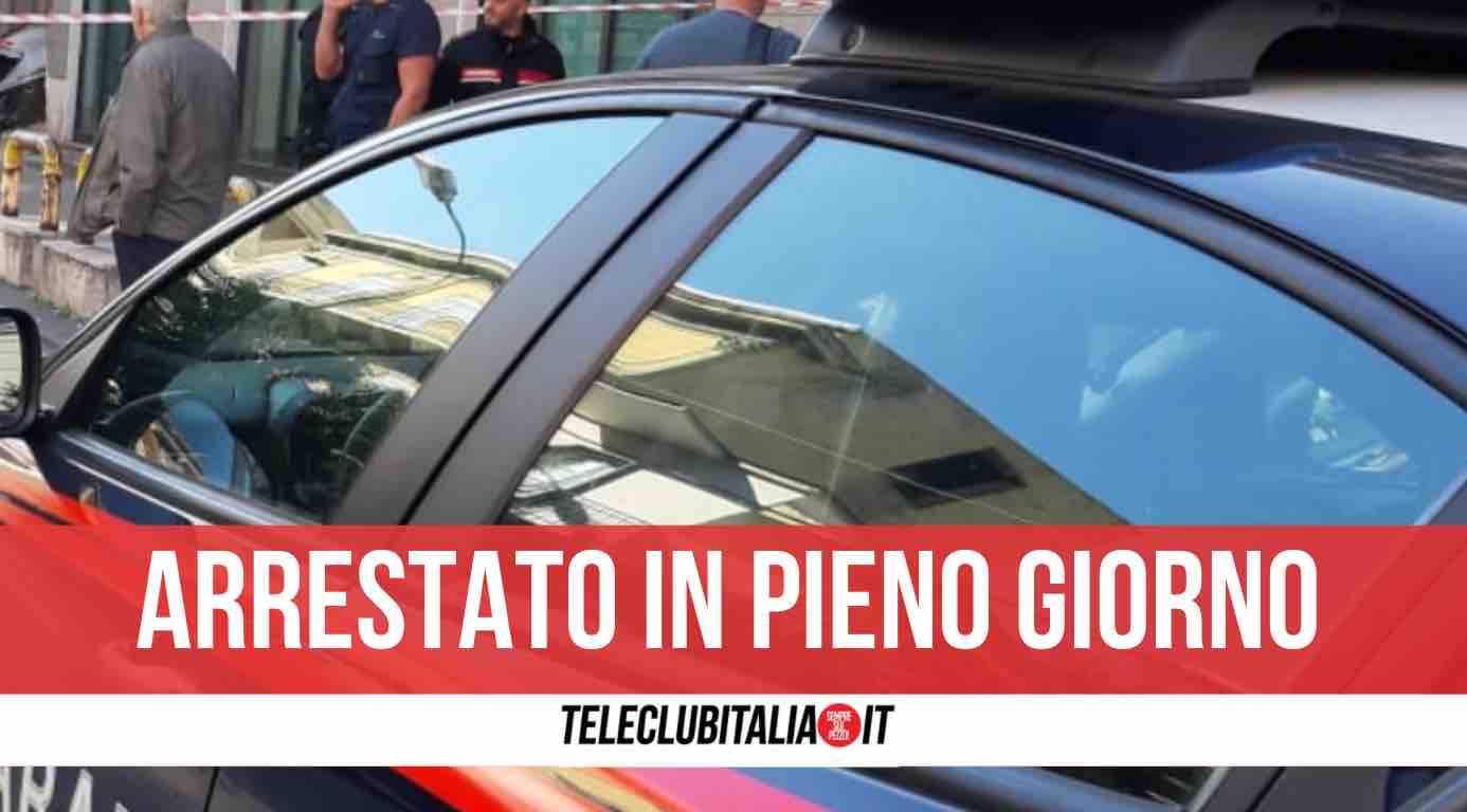 rapinatore arrestato afragola rapinatore arrestato afragola
