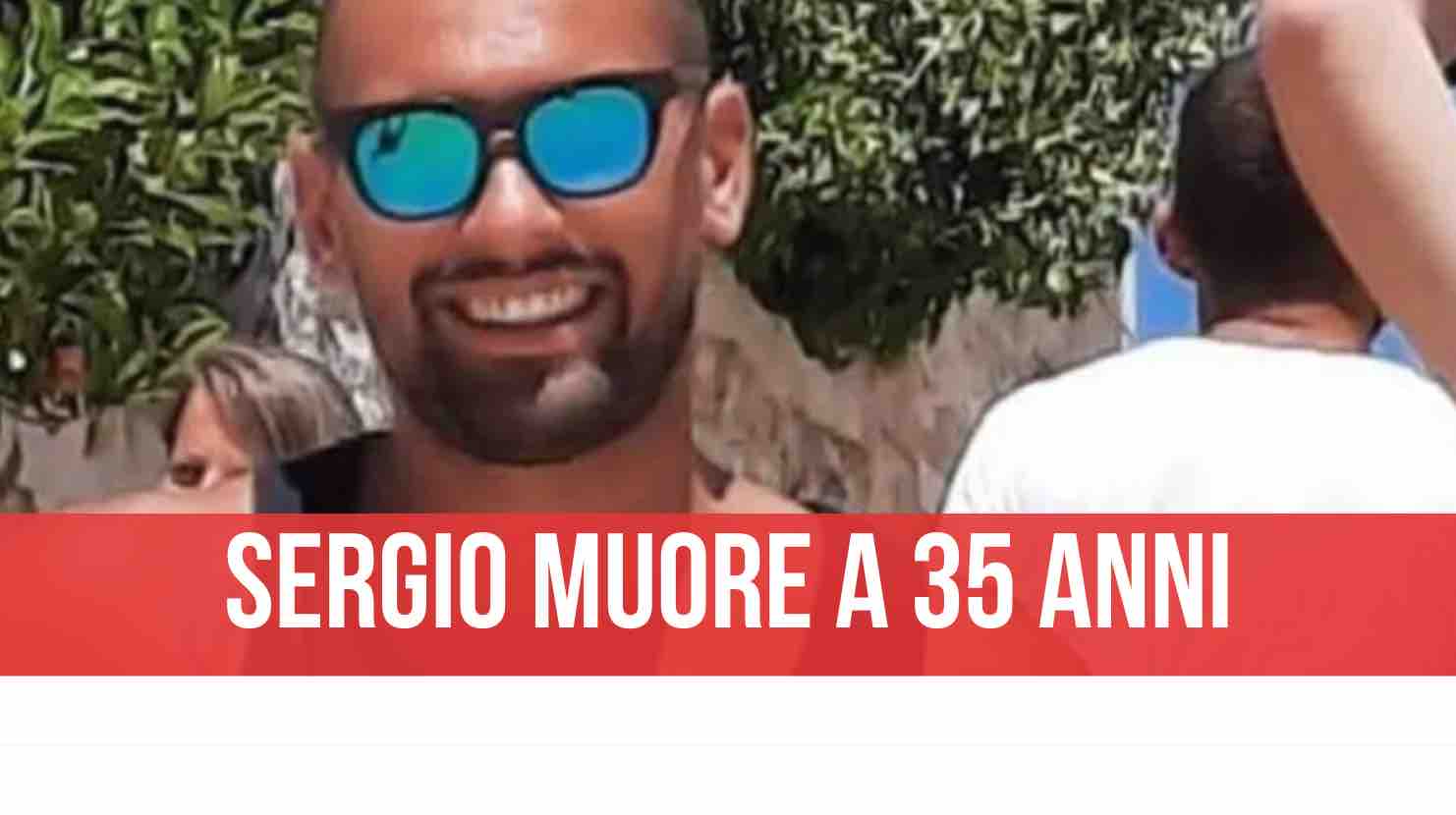 sergio satriano morto 35 anni calciatore