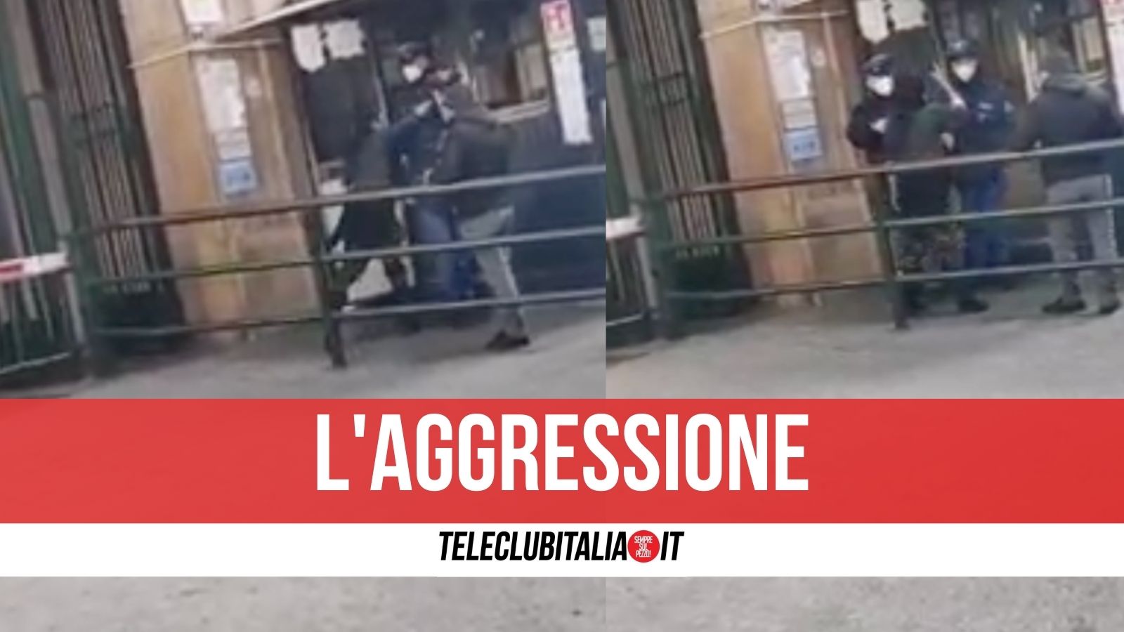 aggresione ospedale pellegrini