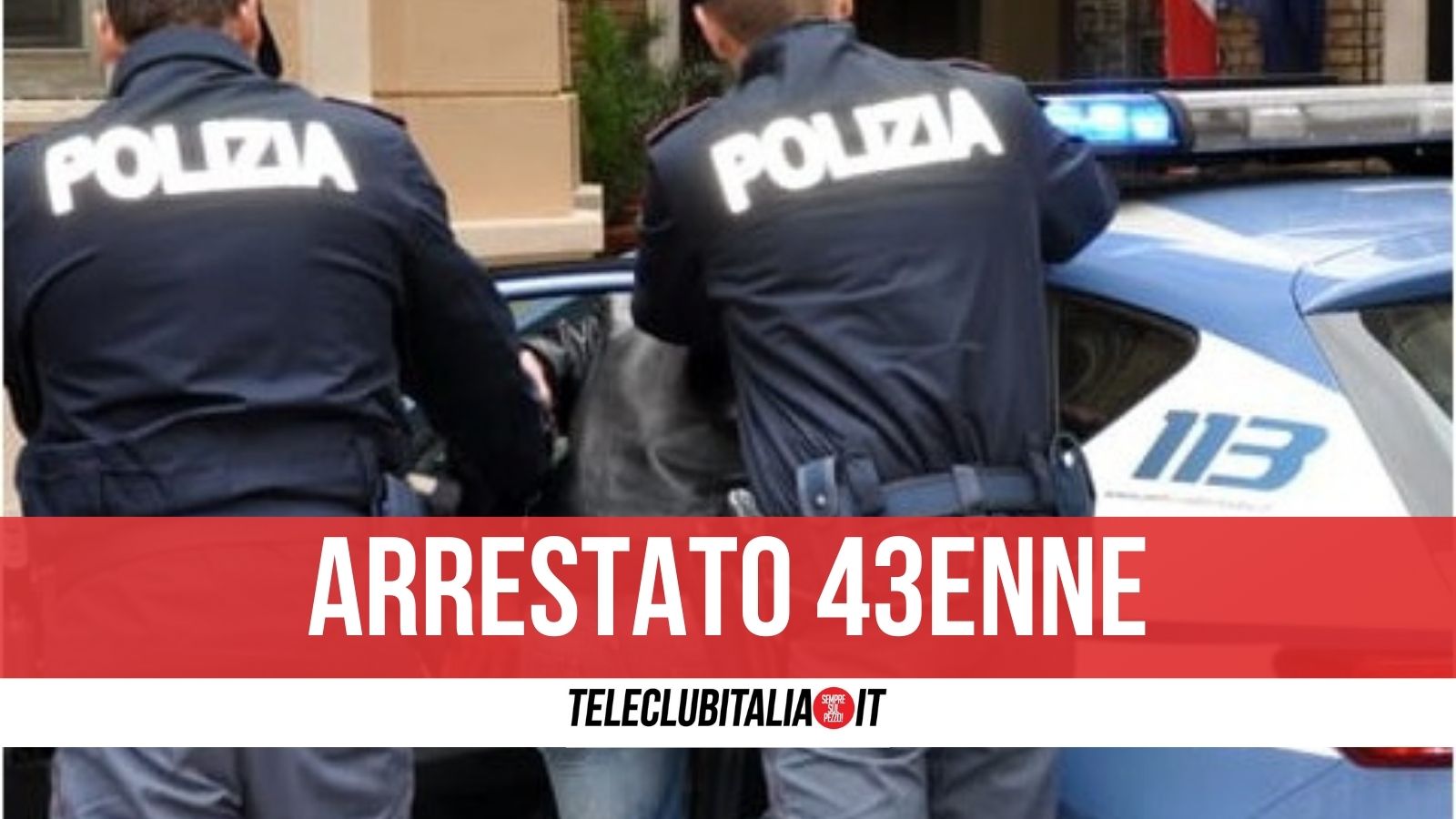 arrestato 43enne