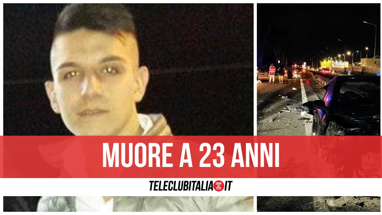 emanuele menna morto incidente giugliano