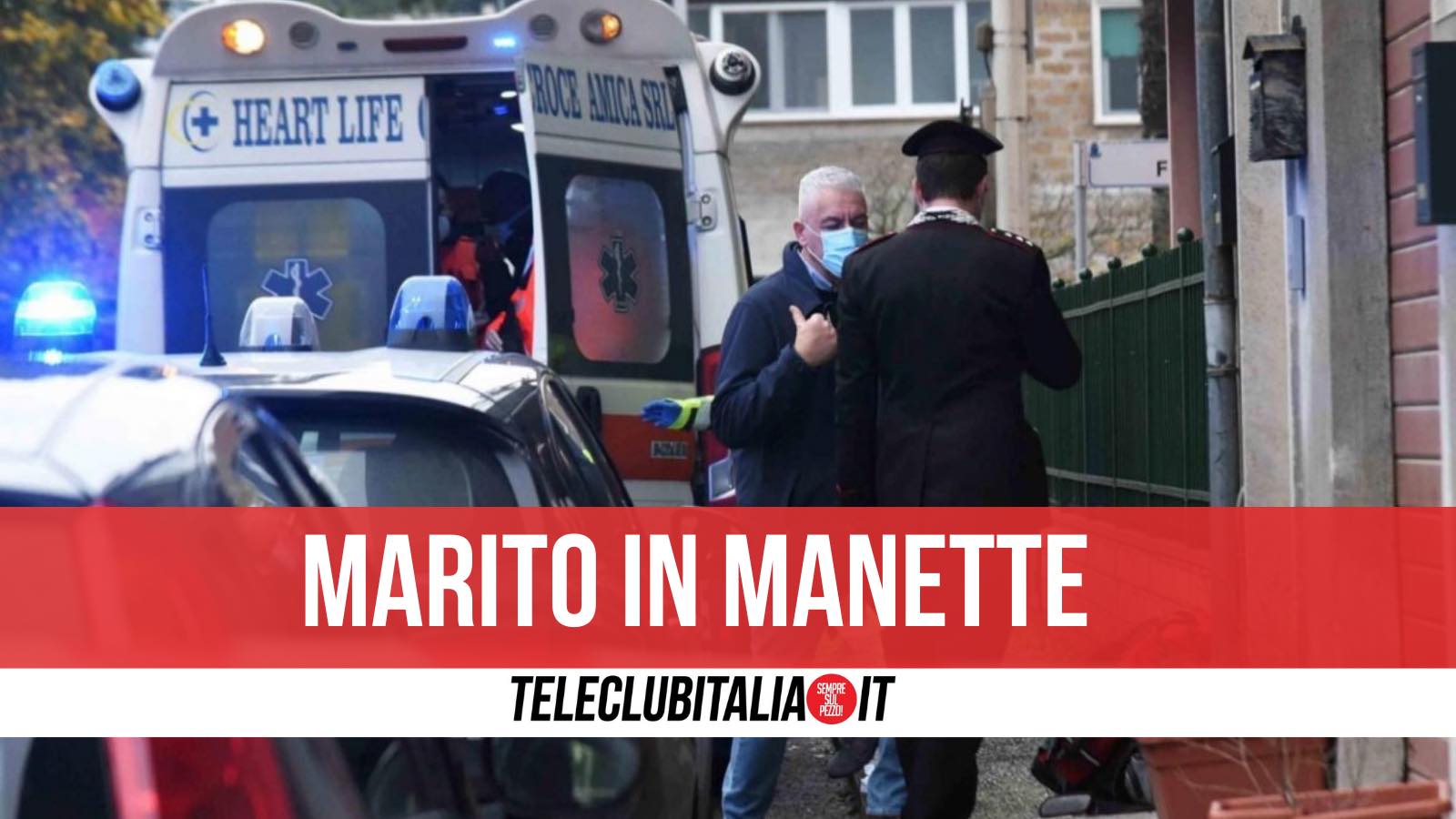 giugliano violenza arrestato marito coltello