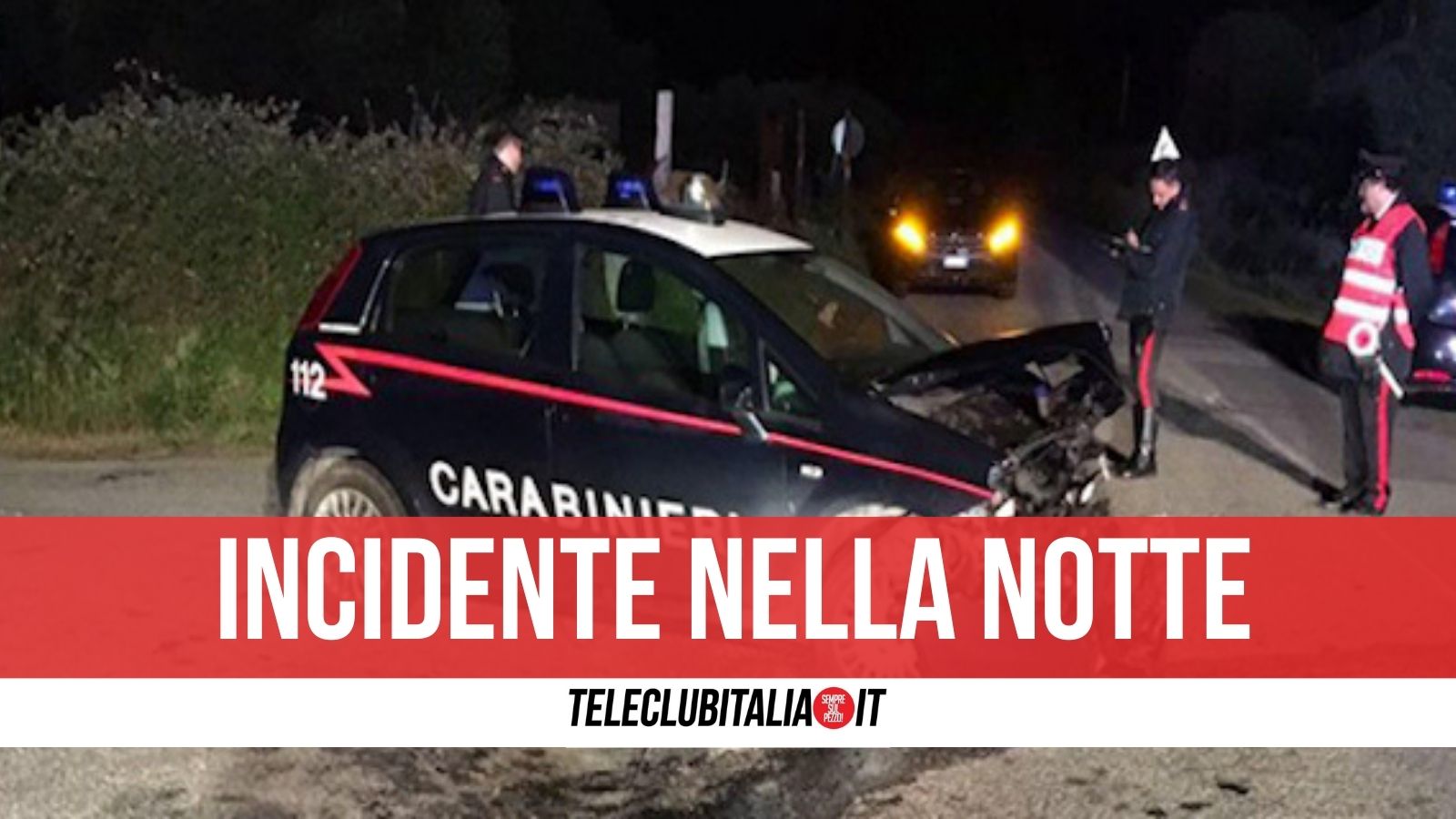 teverola incidente carabinieri