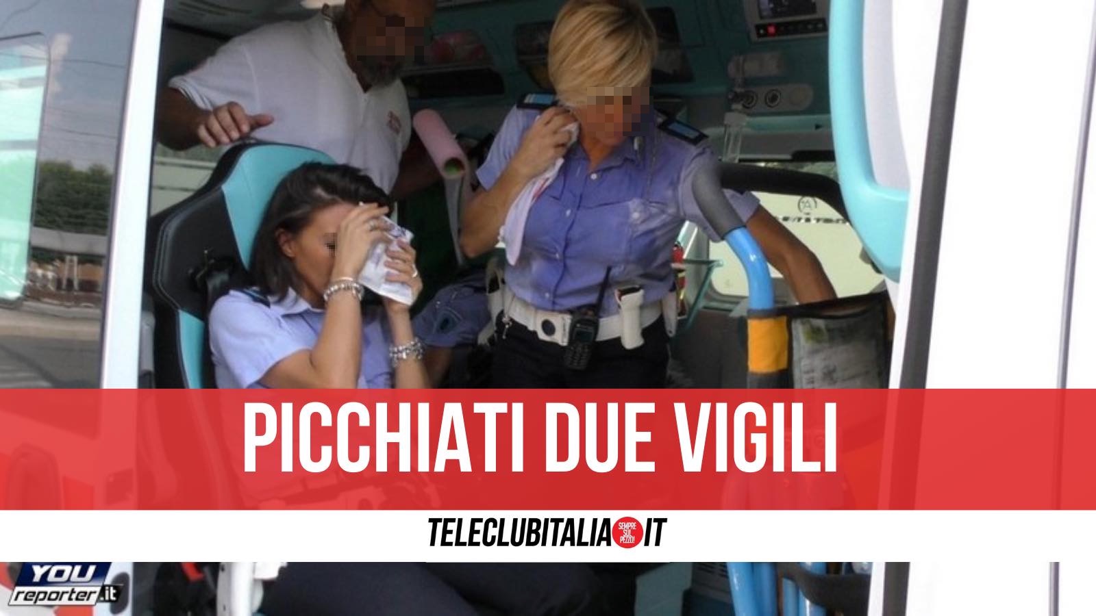 vigili picchiati napoli rione alto