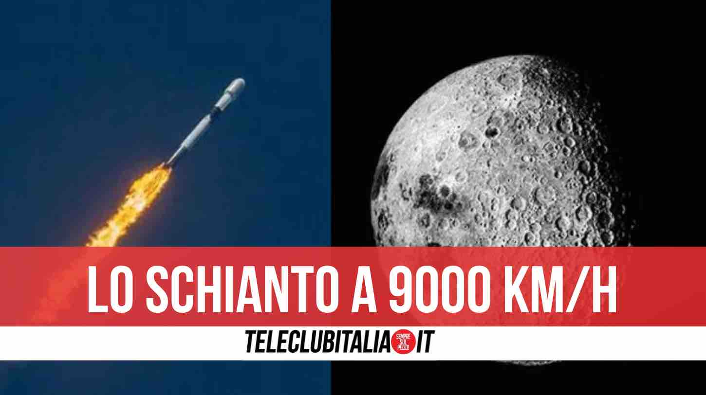 razzo cinese schianto luna