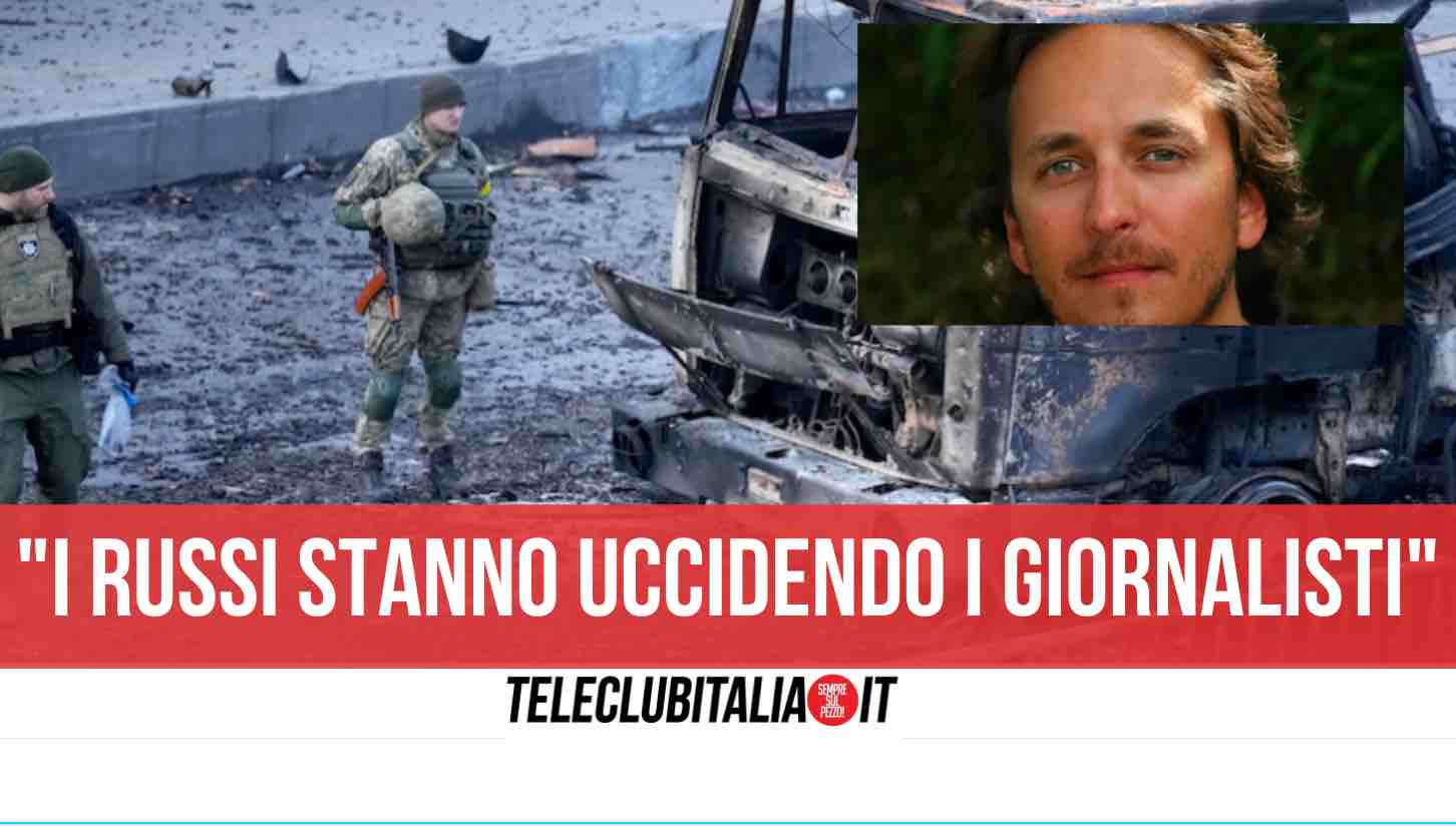 guerra ucraina ucciso giornalista americano