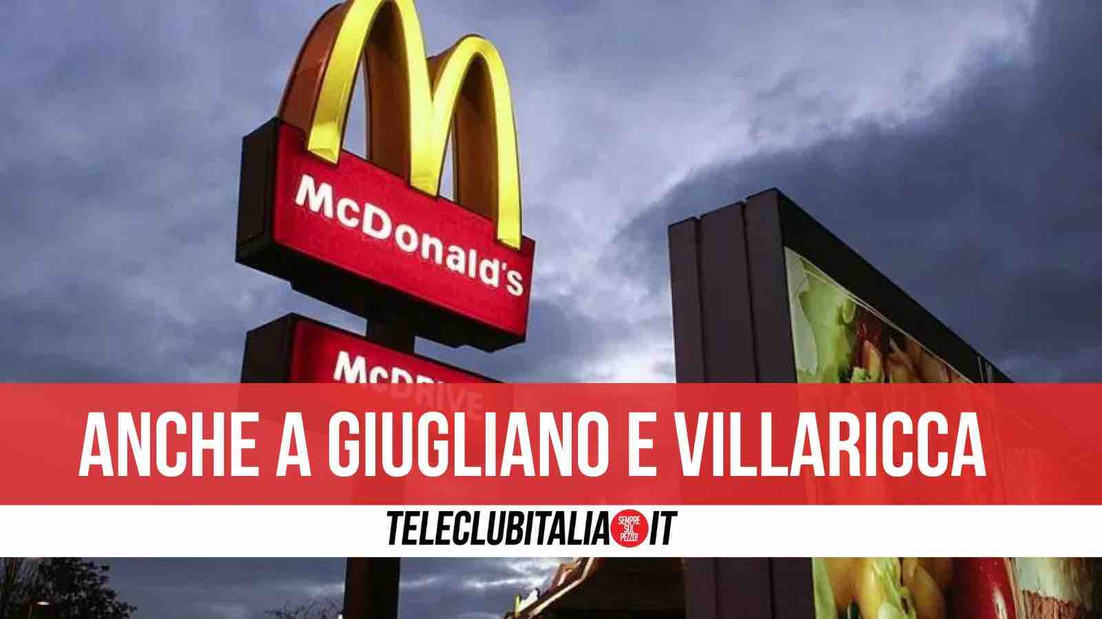 mcdonalds lavoro 105 posti nuove assunzioni