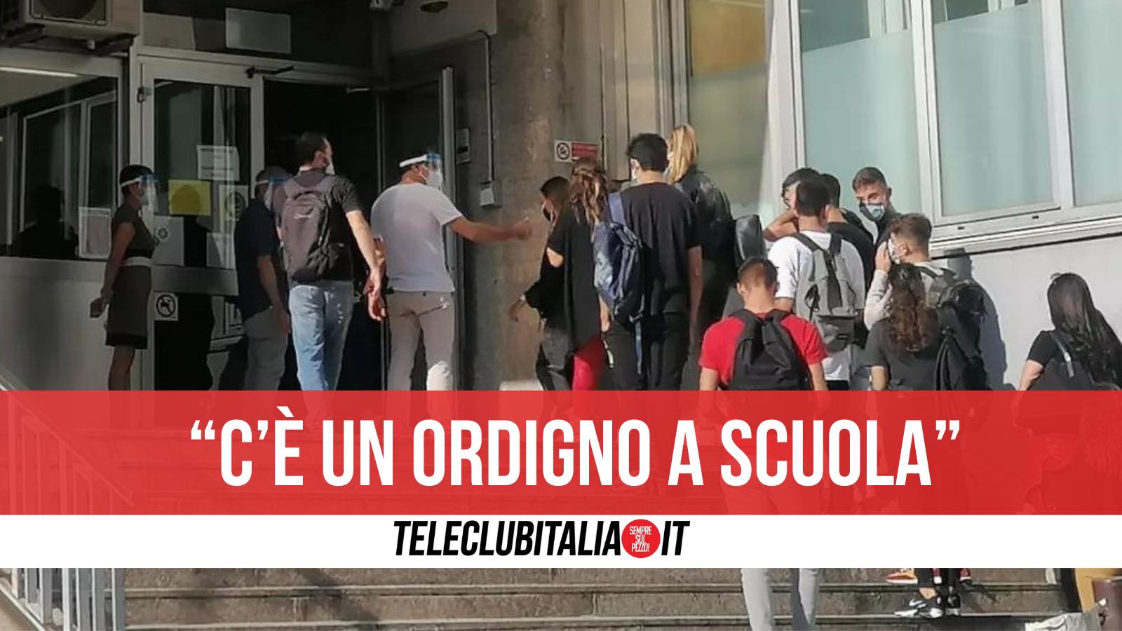 ferraioli allarme bomba napoli scuola