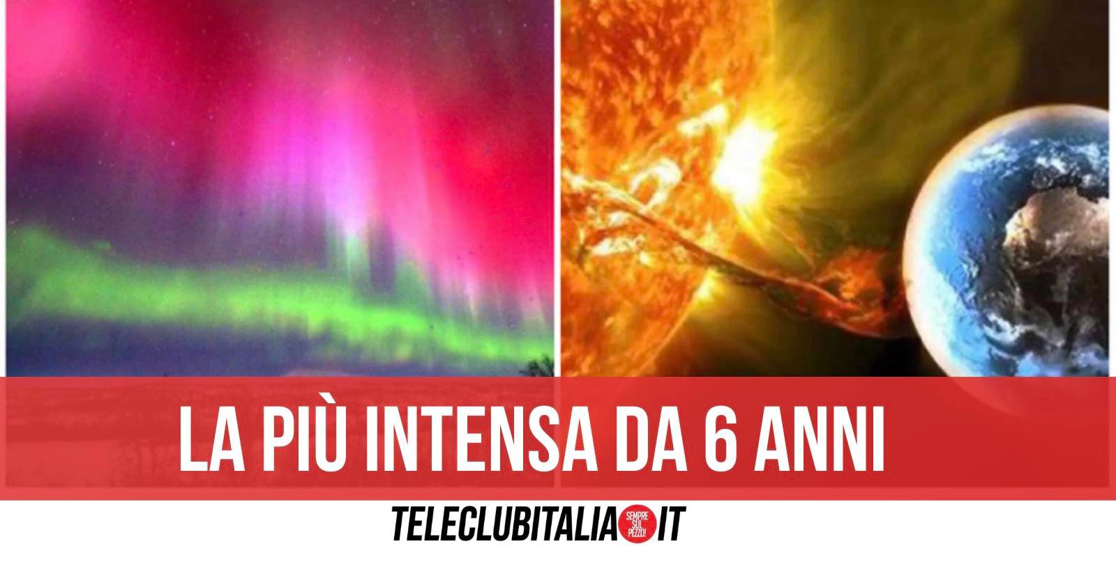 tempesta solare conseguenze metà marzo