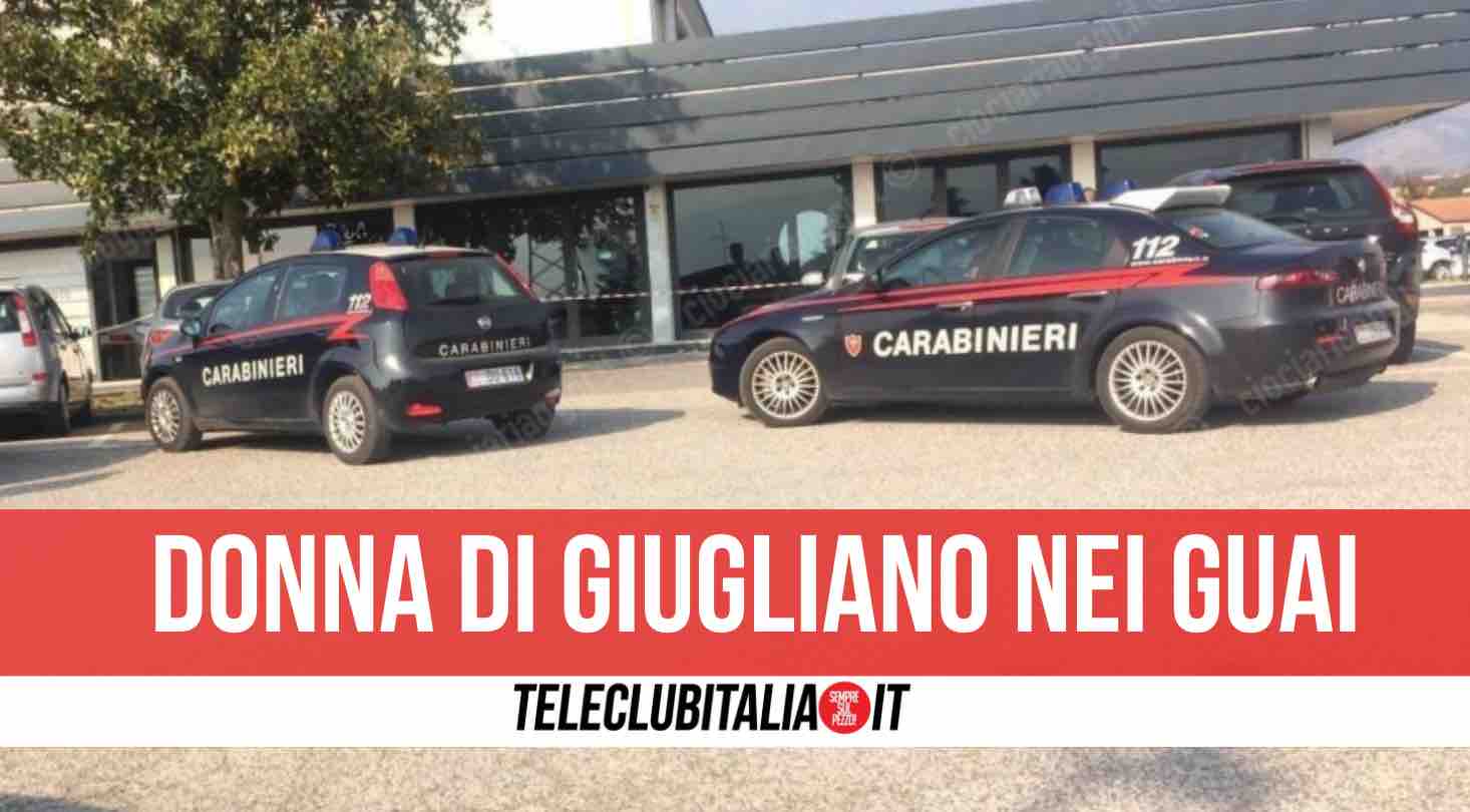 qualiano autosalone abusivo sequestro carabinieri