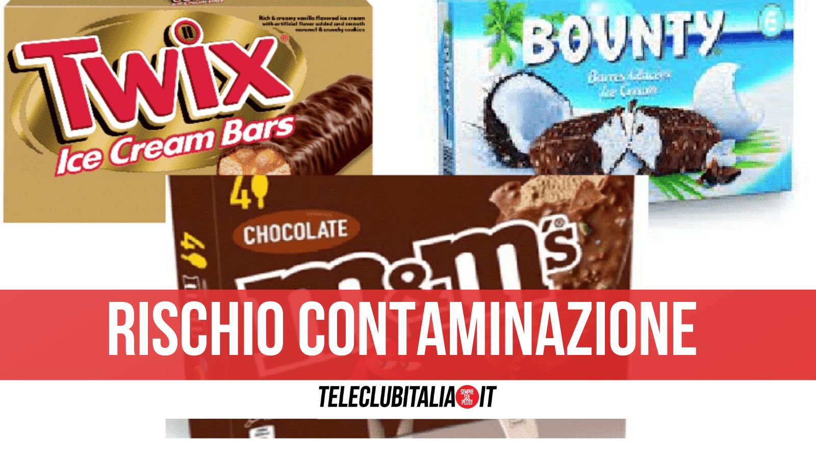 Twix, Bounty e M&M’s ossido di etilene sintomi