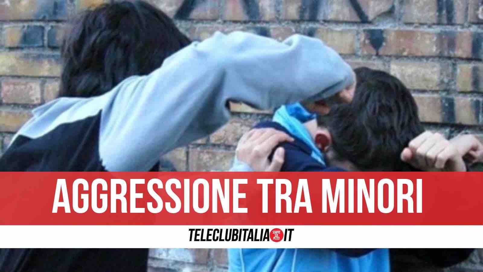 napoli aggressione minorenni