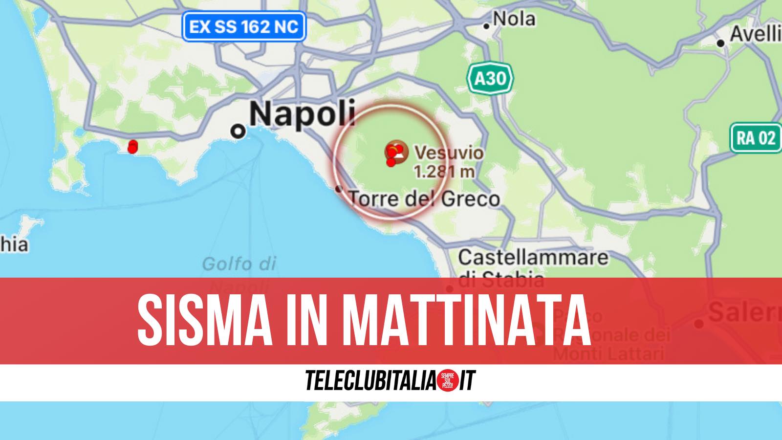 terremoto vesuvio ingv