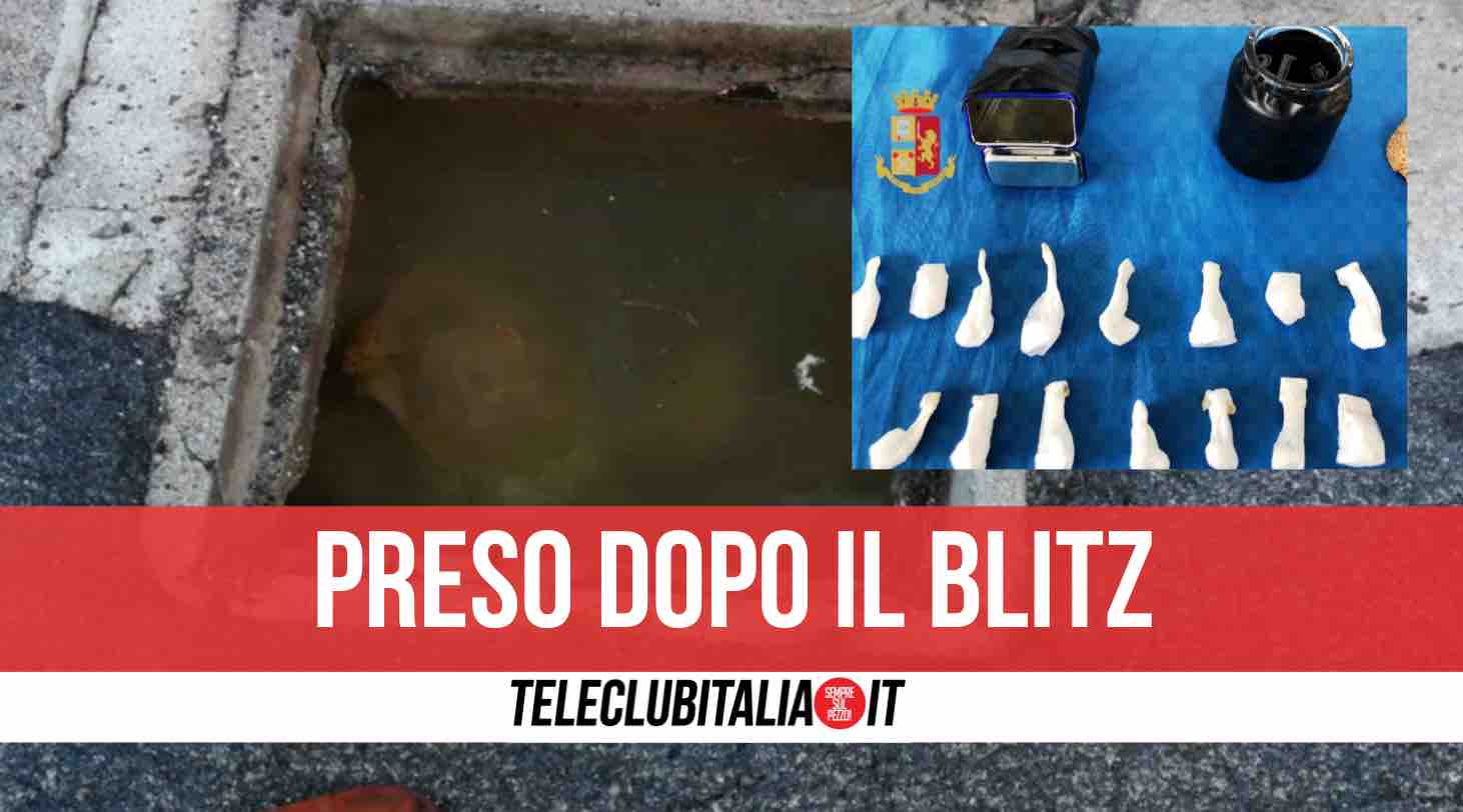 napoli sequestro cocaina arrestato pusher