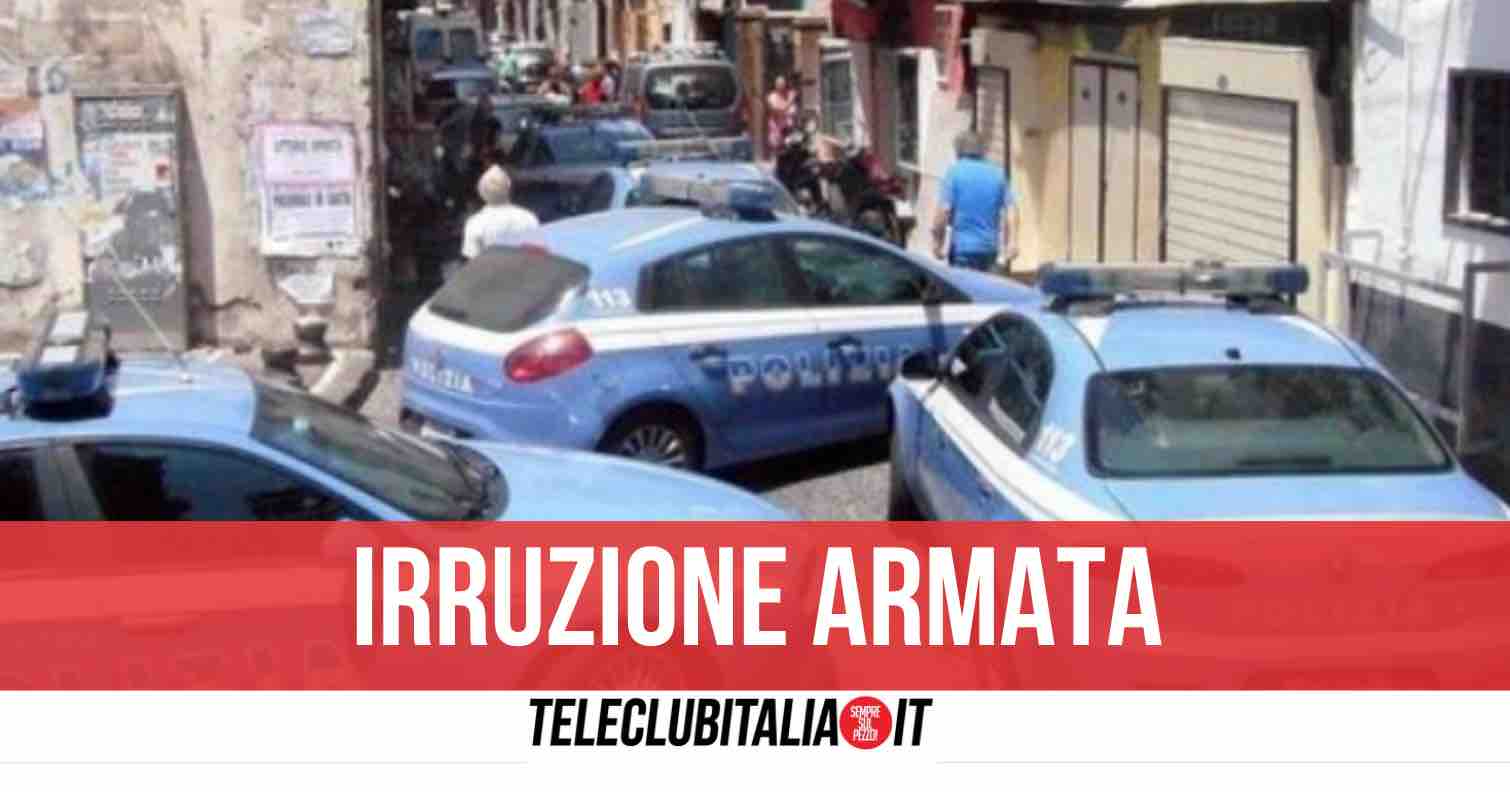 aversa blitz polizia via d'aragona