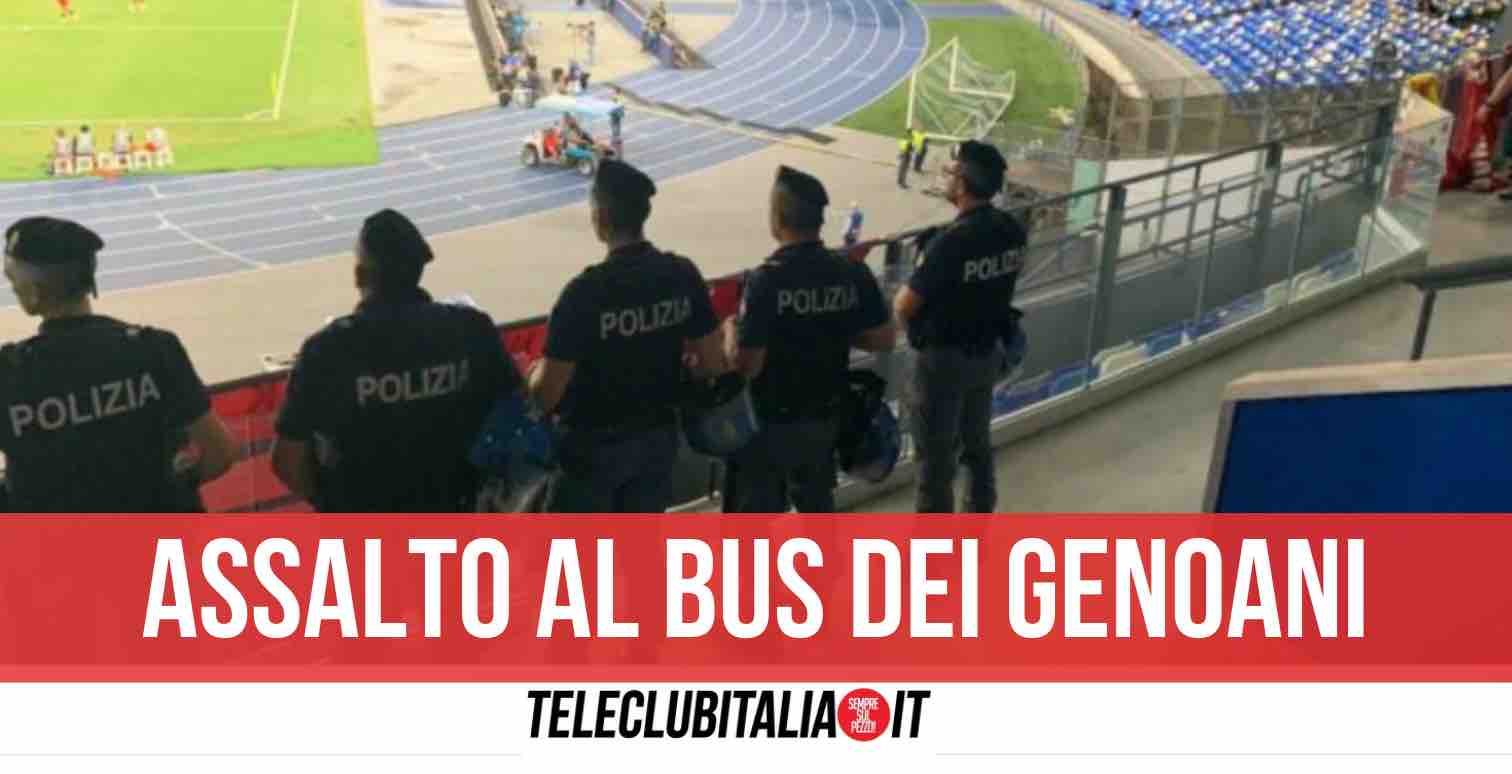 napoli arresto stadio rapina tifosi