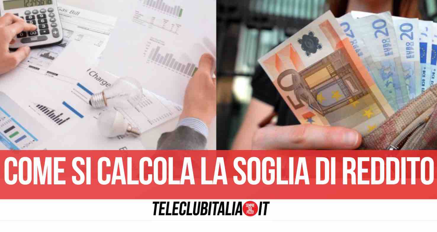 bonus 200 euro calcolo reddito