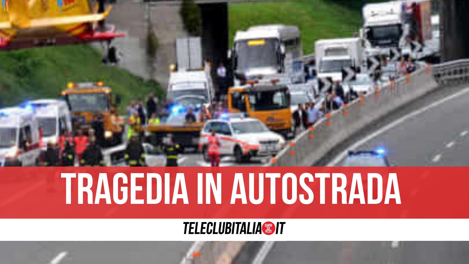 incidente bivio a1 a16 pomigliano morto