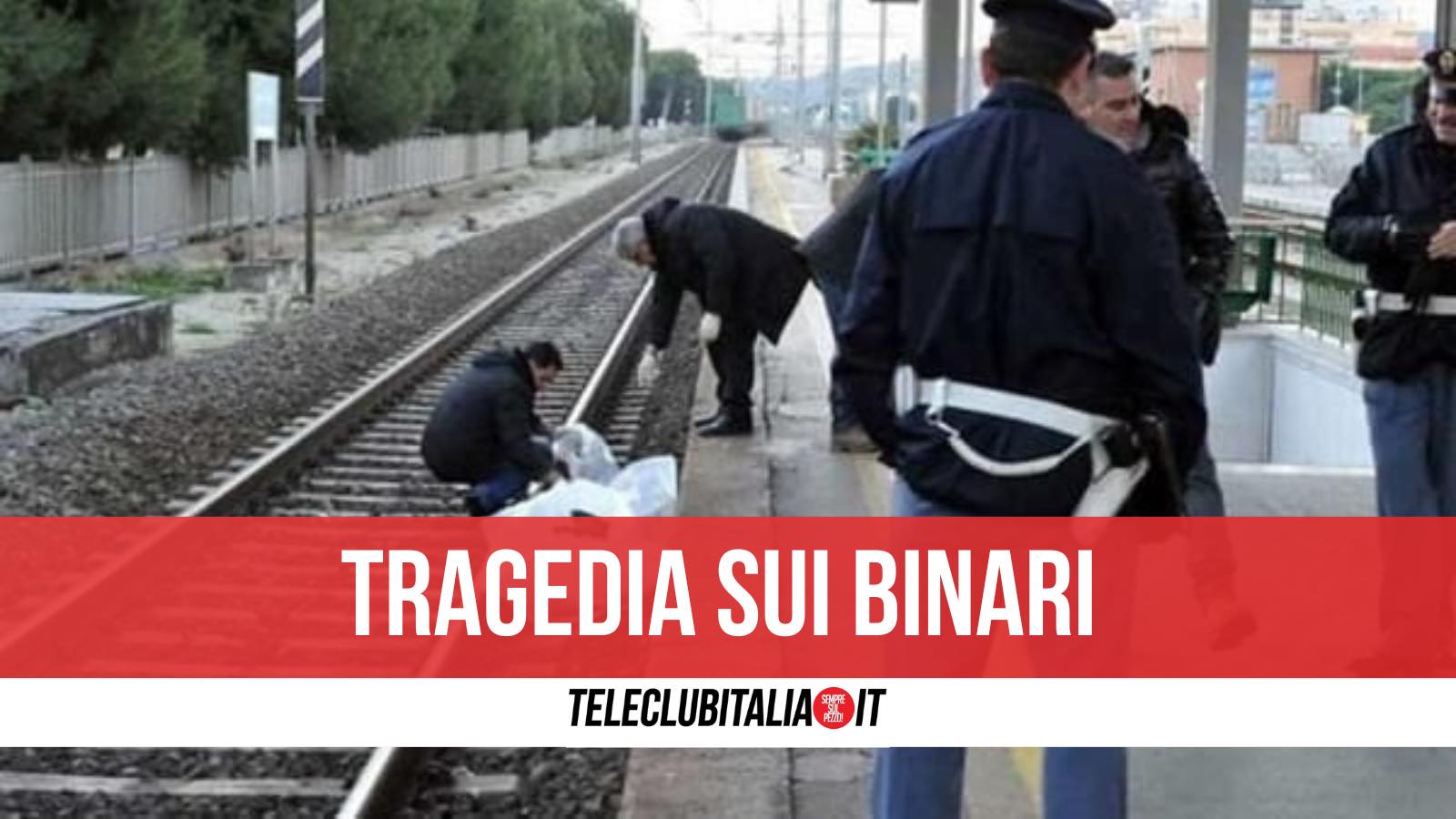 marcianise insegnante morta stazione treno