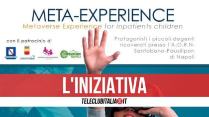 Meta Experience, iniziativa con Confesercenti e Comune di Napoli: finale Champions nel metaverso per bimbi Santobono