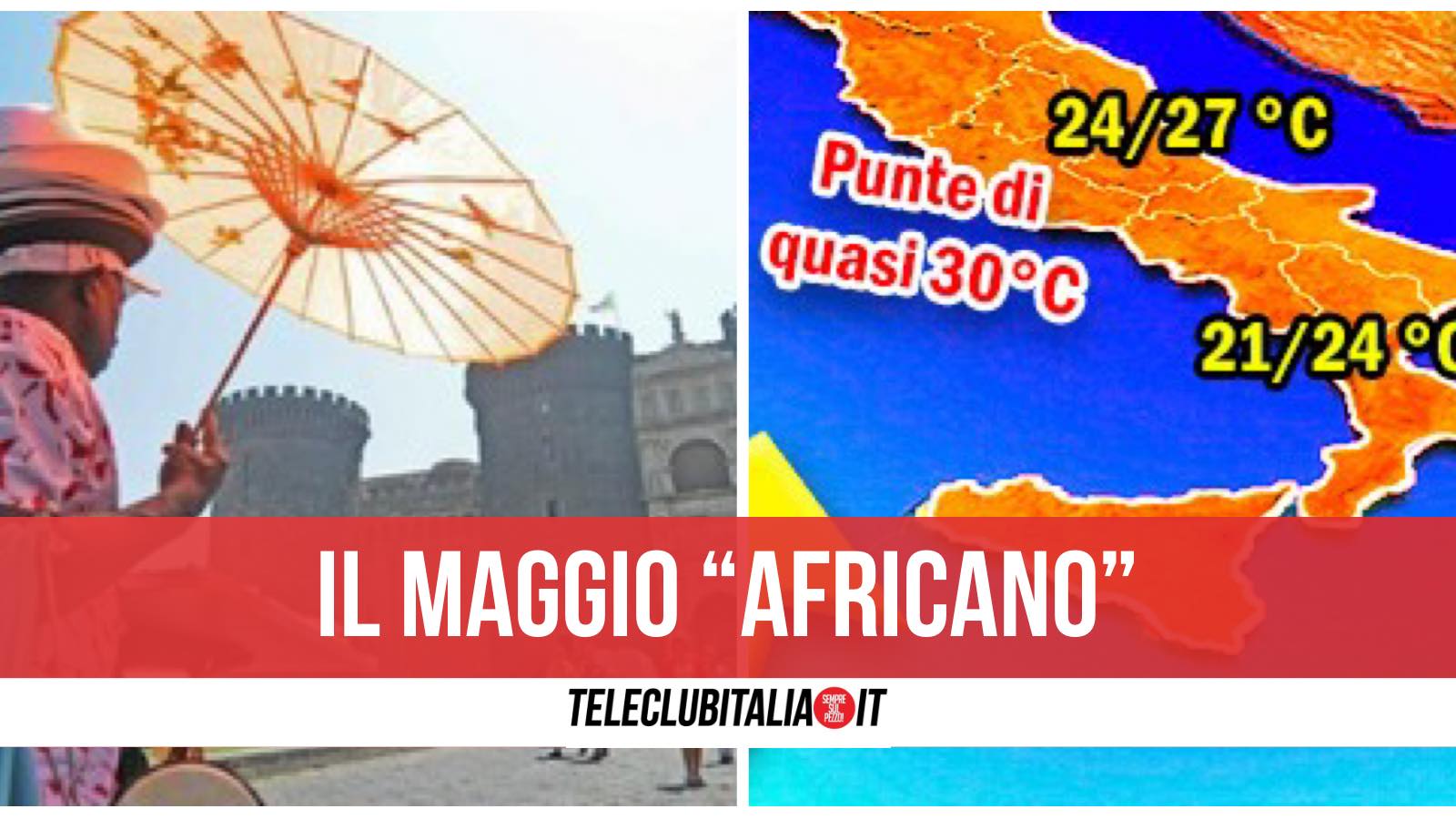 meteo previsioni maggio napoli campania