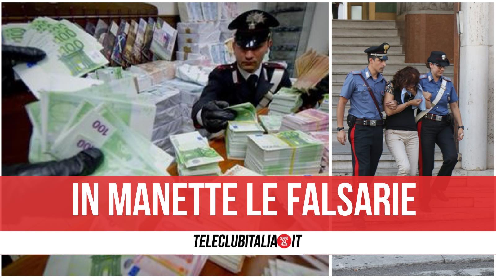 soldi falsi arrestate napoli poggioreale