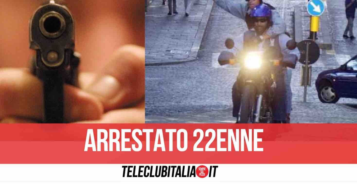 napoli pistola contro i poliziotti arrestato 22enne