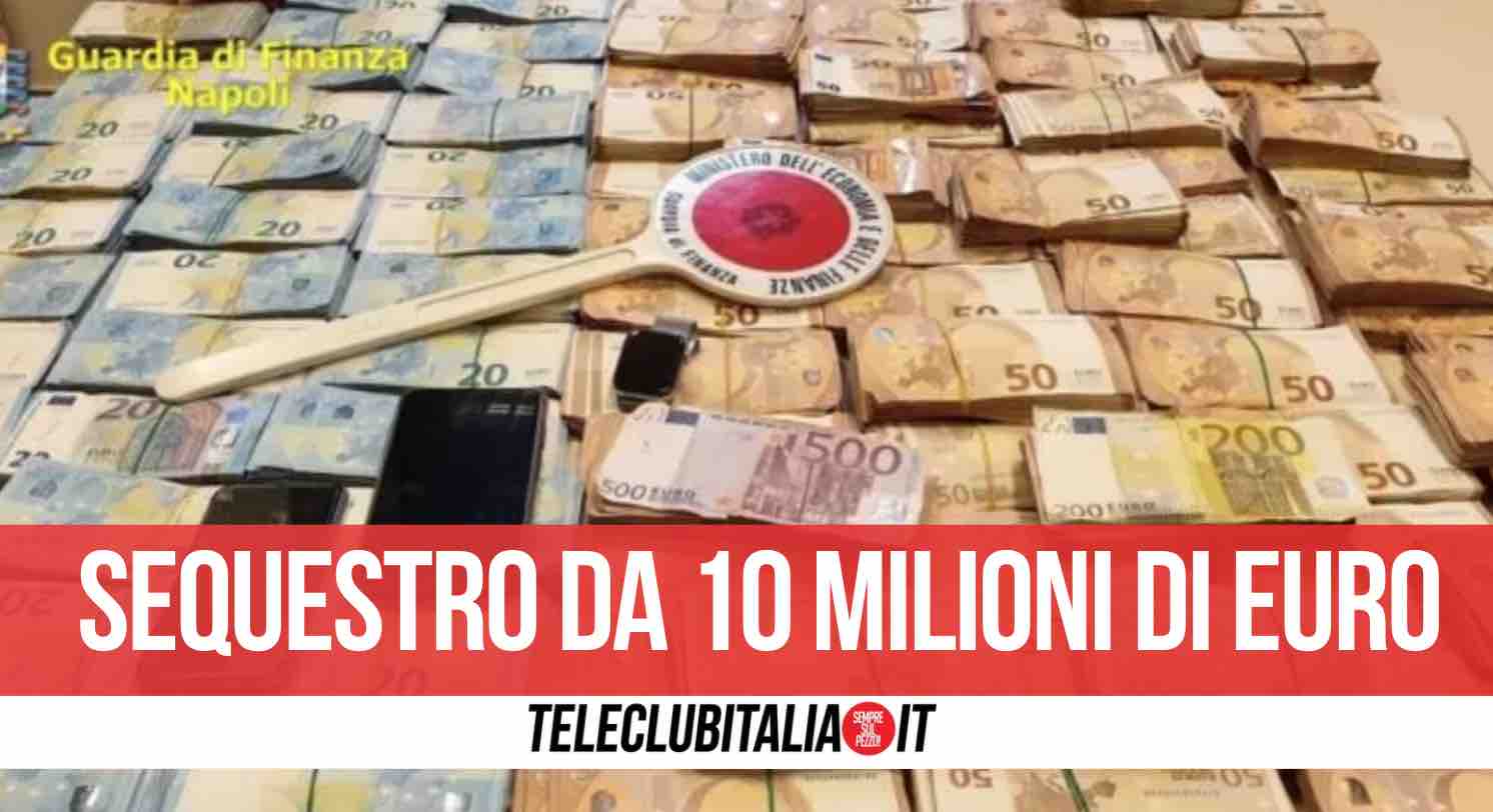 evasione fiscale sequestro 10 milioni di euro napoli