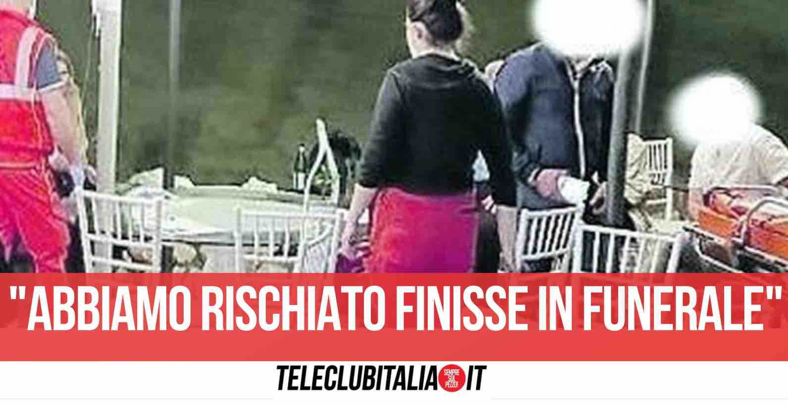 matrimonio invitati intossicati latina