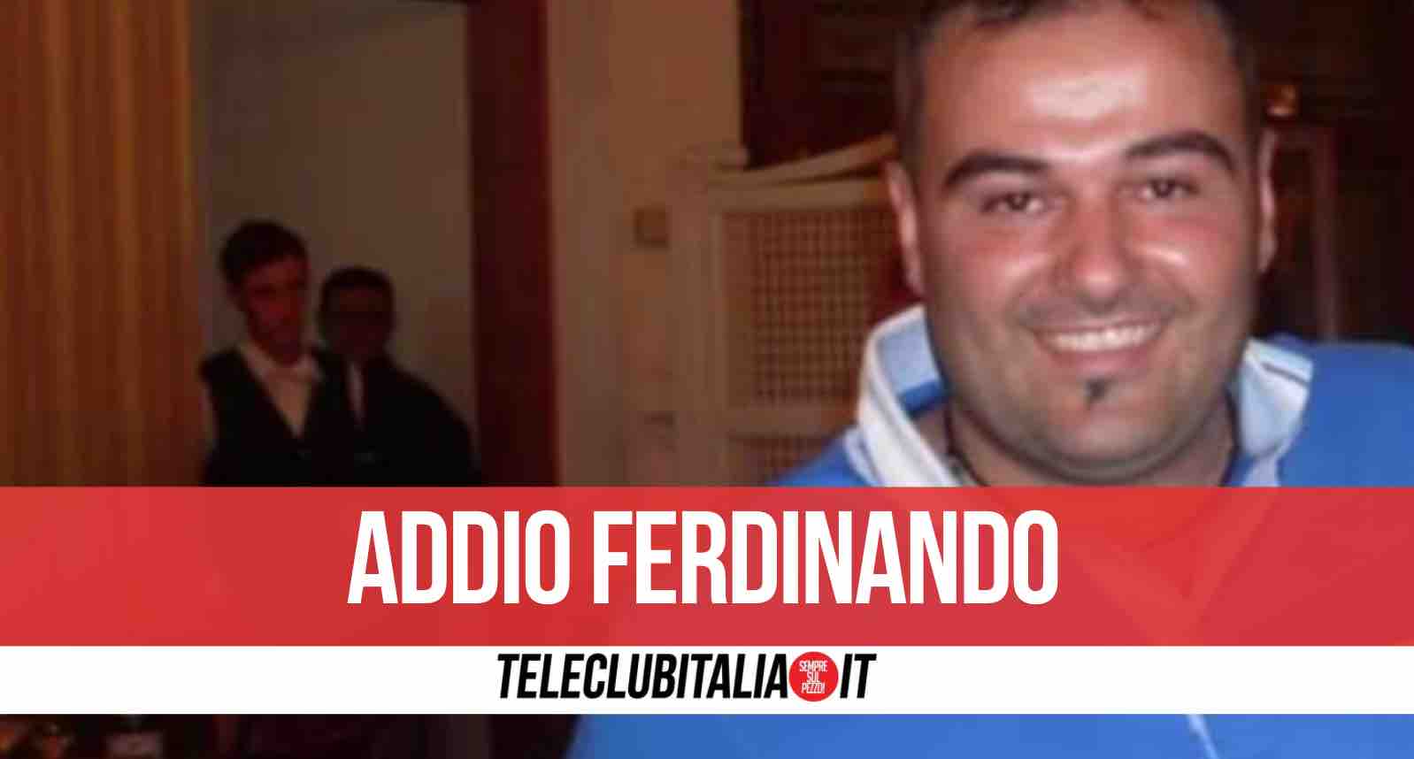 morto ferdinando scarfato elettricista 39 anni morto ferdinando scarfato elettricista 39 anni