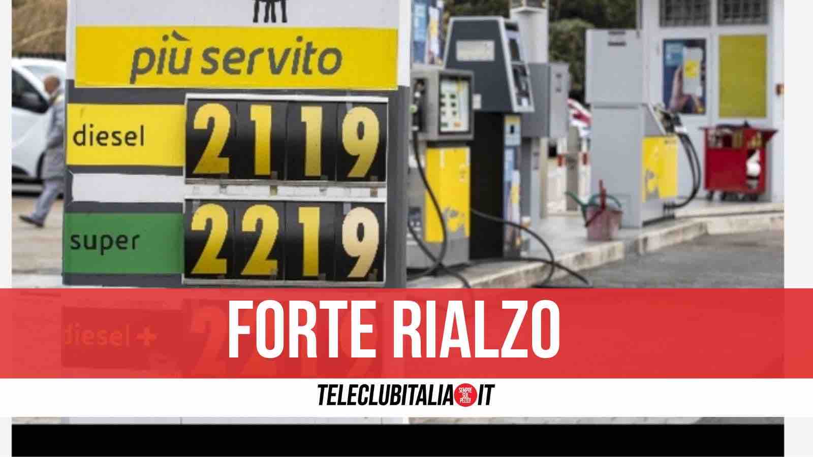 aumento benzina