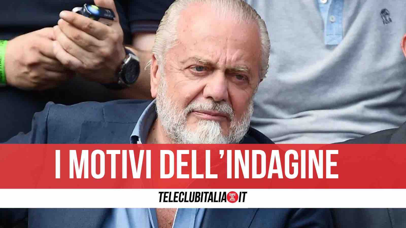 de laurentiis indagato