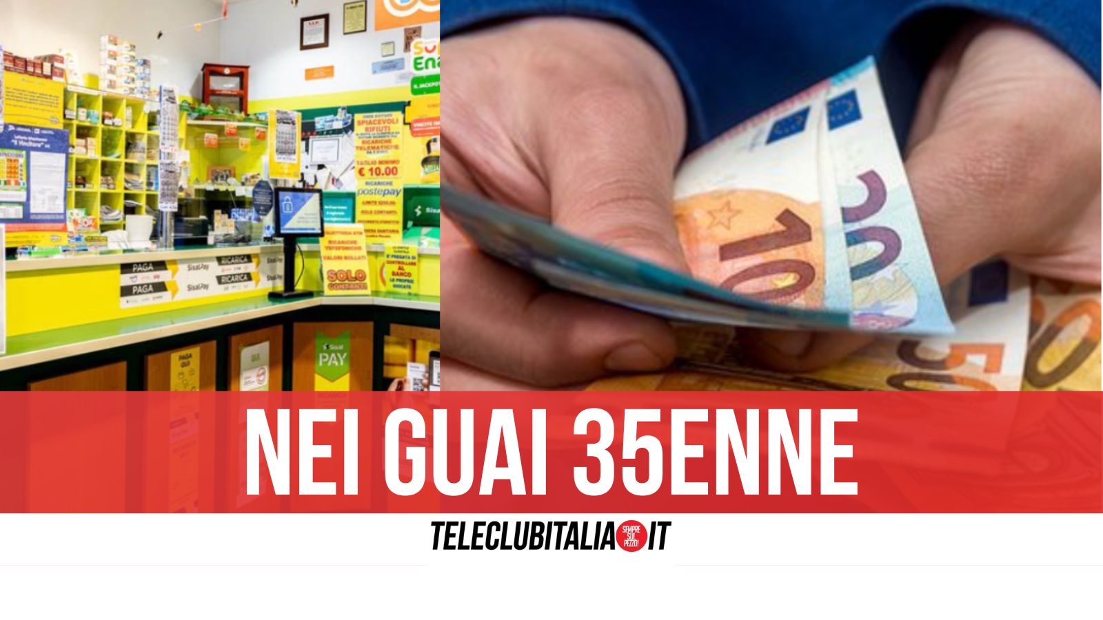 nei guai 35enne