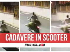 omicidio scisciano cadavere in scooter