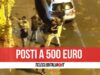 parcheggiatore abusivo 500 euro strada montecalvario