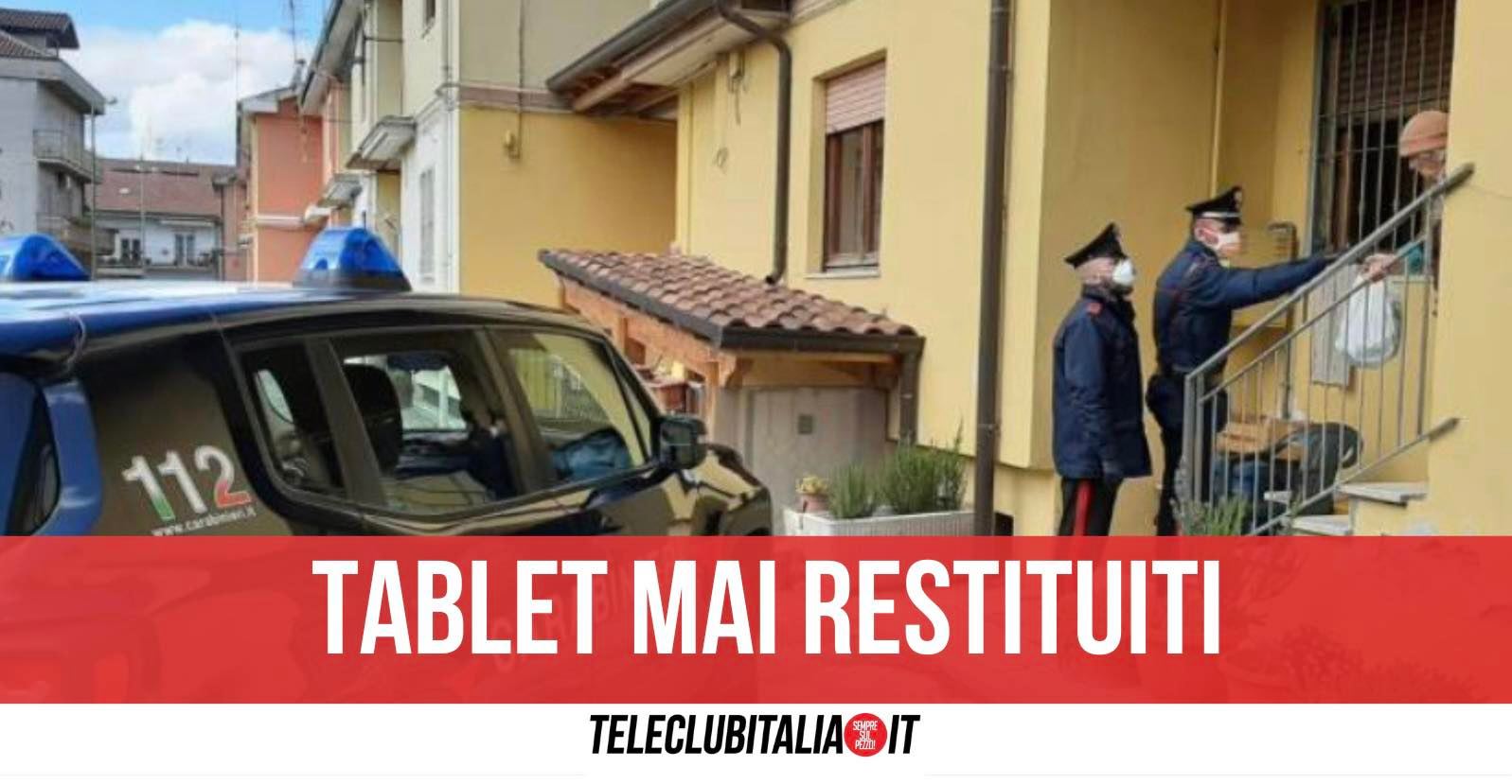 tablet restituiti pozzuoli dad