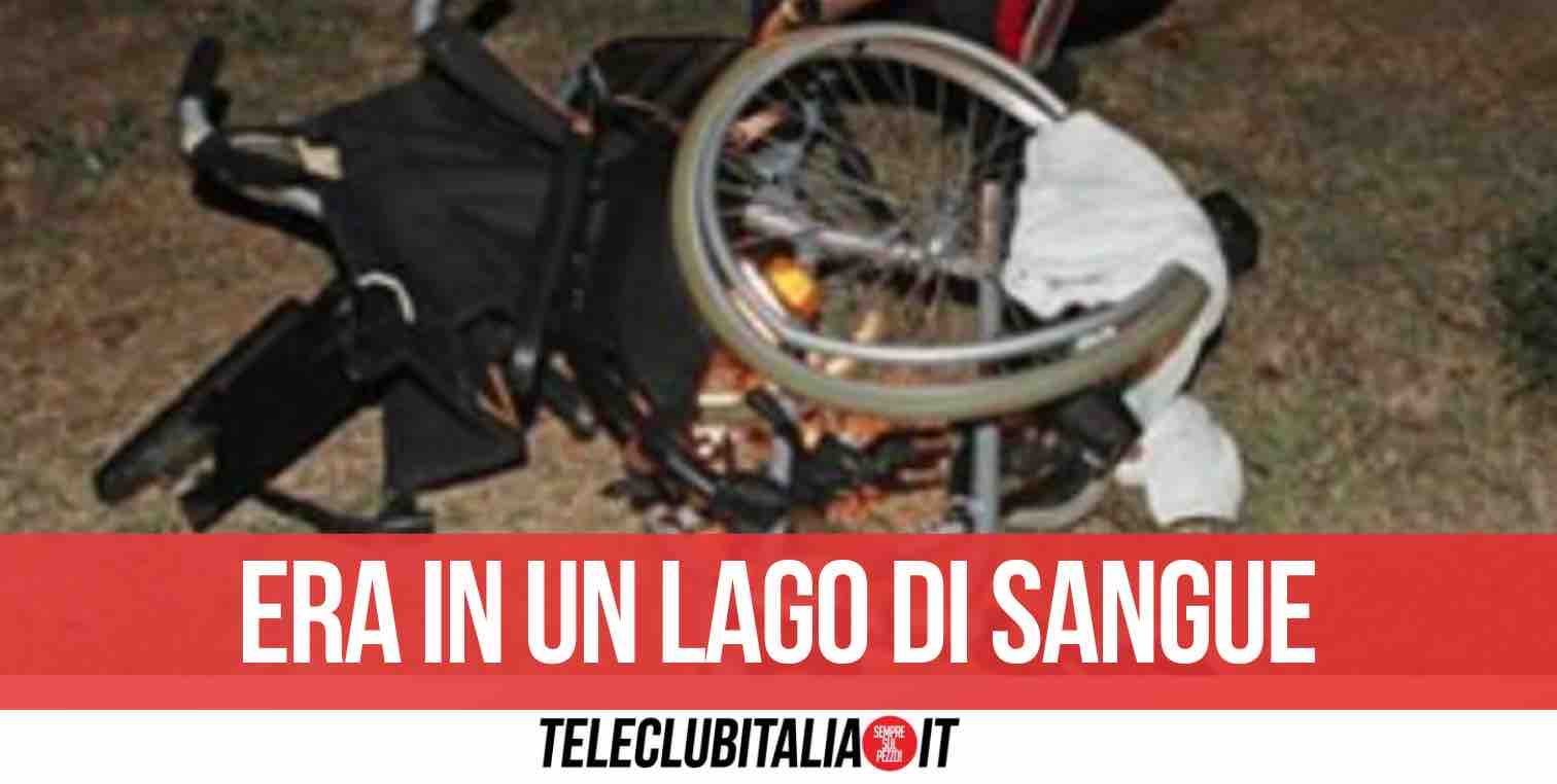 capua morto disabile capua morto disabile