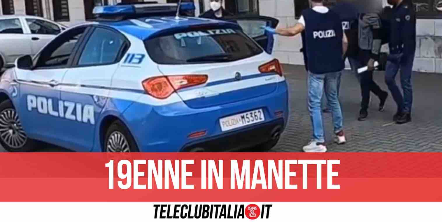 acerra sparatoria arrestato 19enne