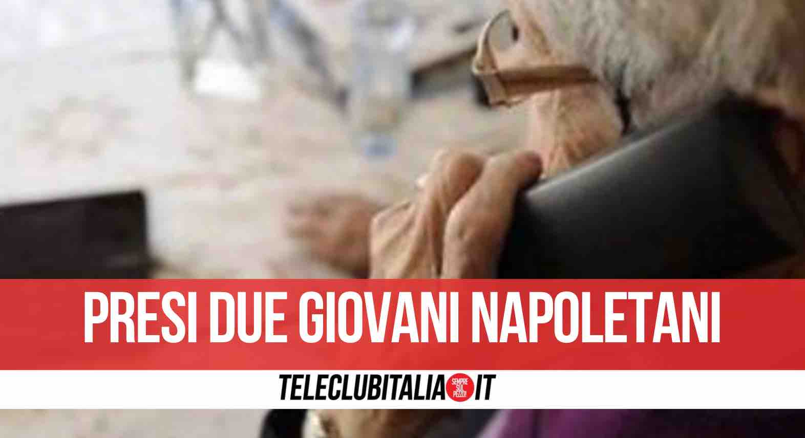 truffa anziana ischia bloccati 2 napoletani