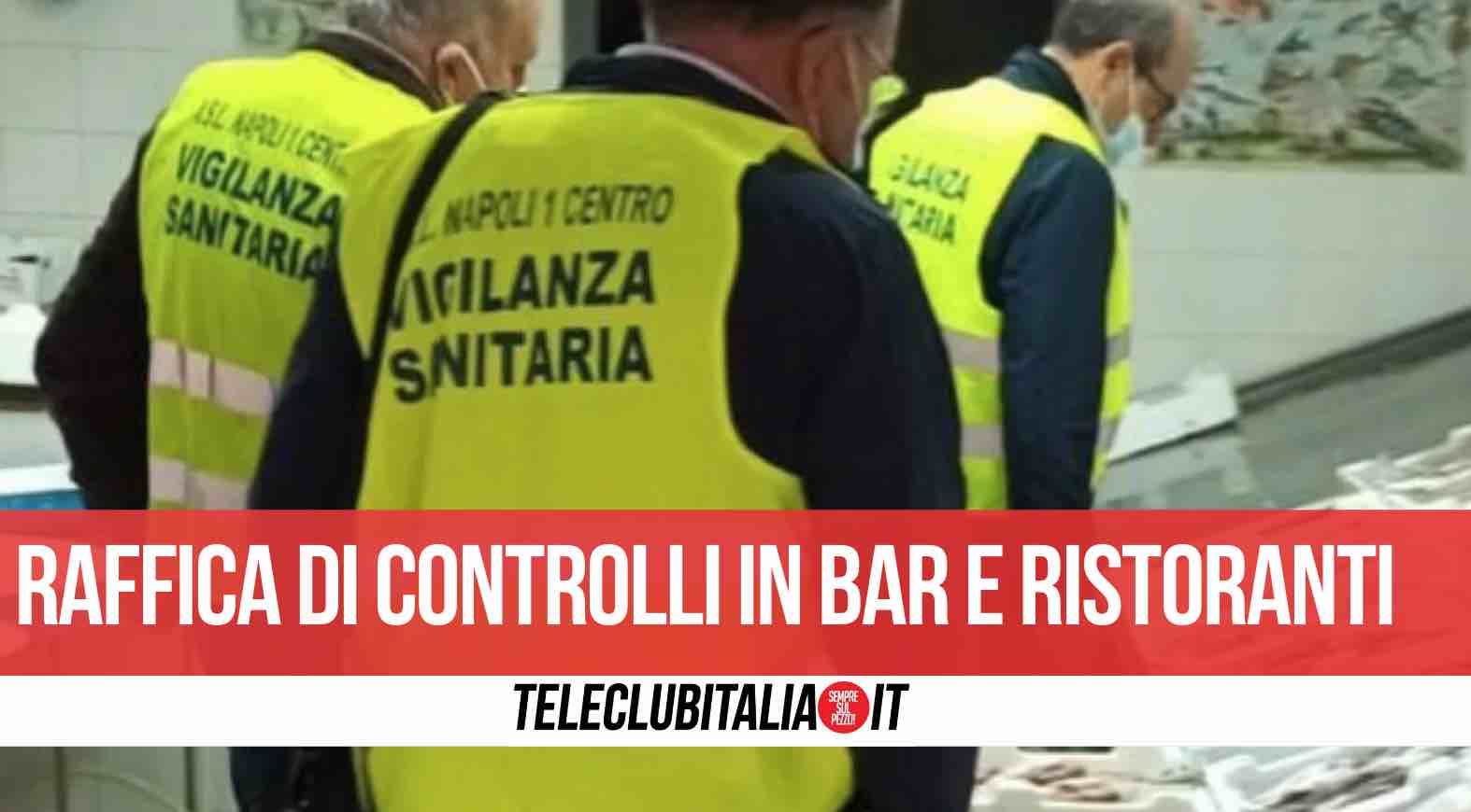 napoli controlli ristoranti bar lungomare