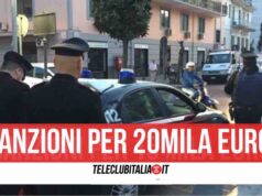 giugliano posti di blocco carabinieri