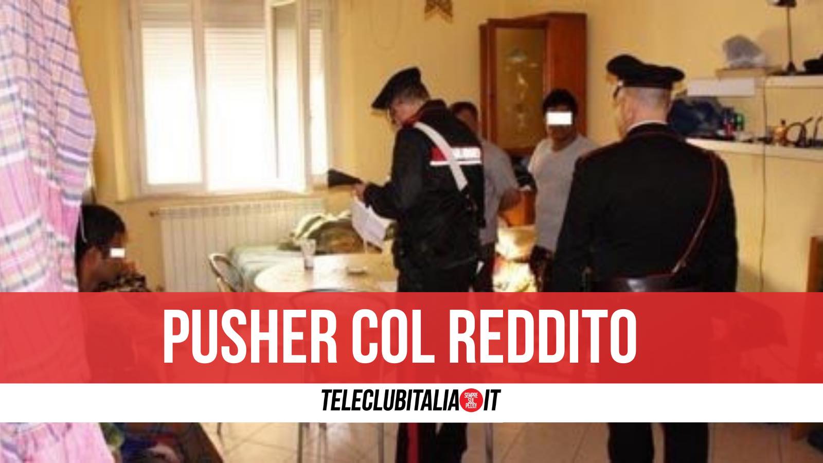 reddito di cittadinanza pusher marcianise