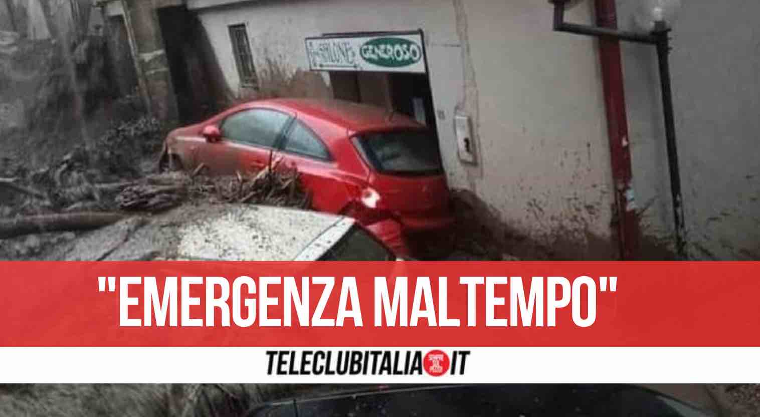 MALTEMPO, CHIESTO DALLA REGIONE LO STATO DI EMERGENZA