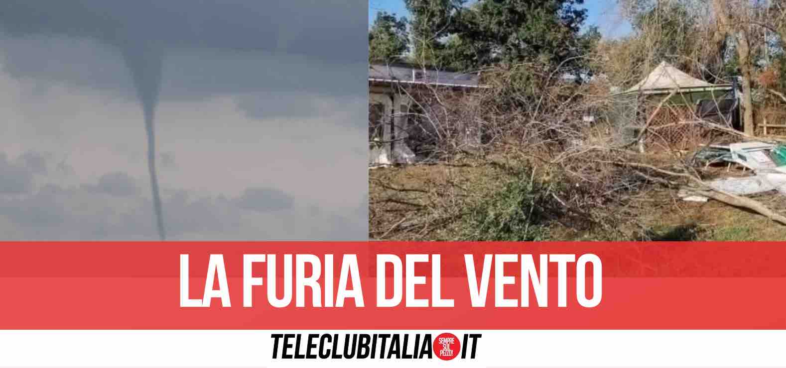 latina tromba d'aria 16 agosto