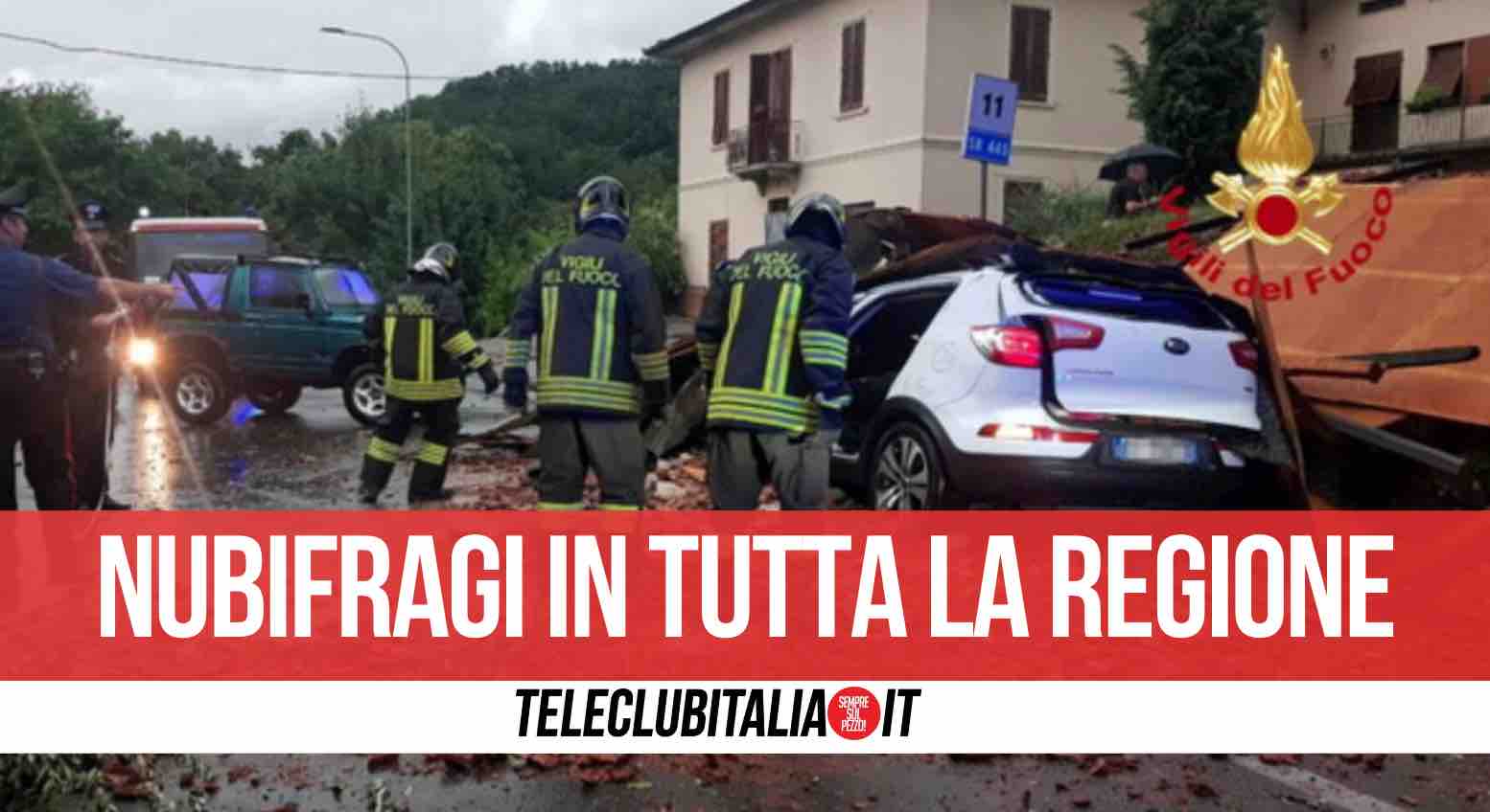 tromba d'aria massa carrara morta una donna