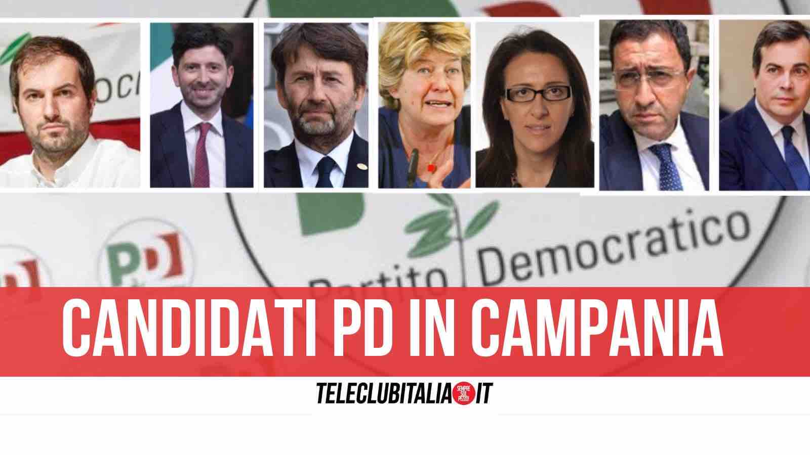 candidati pd campania