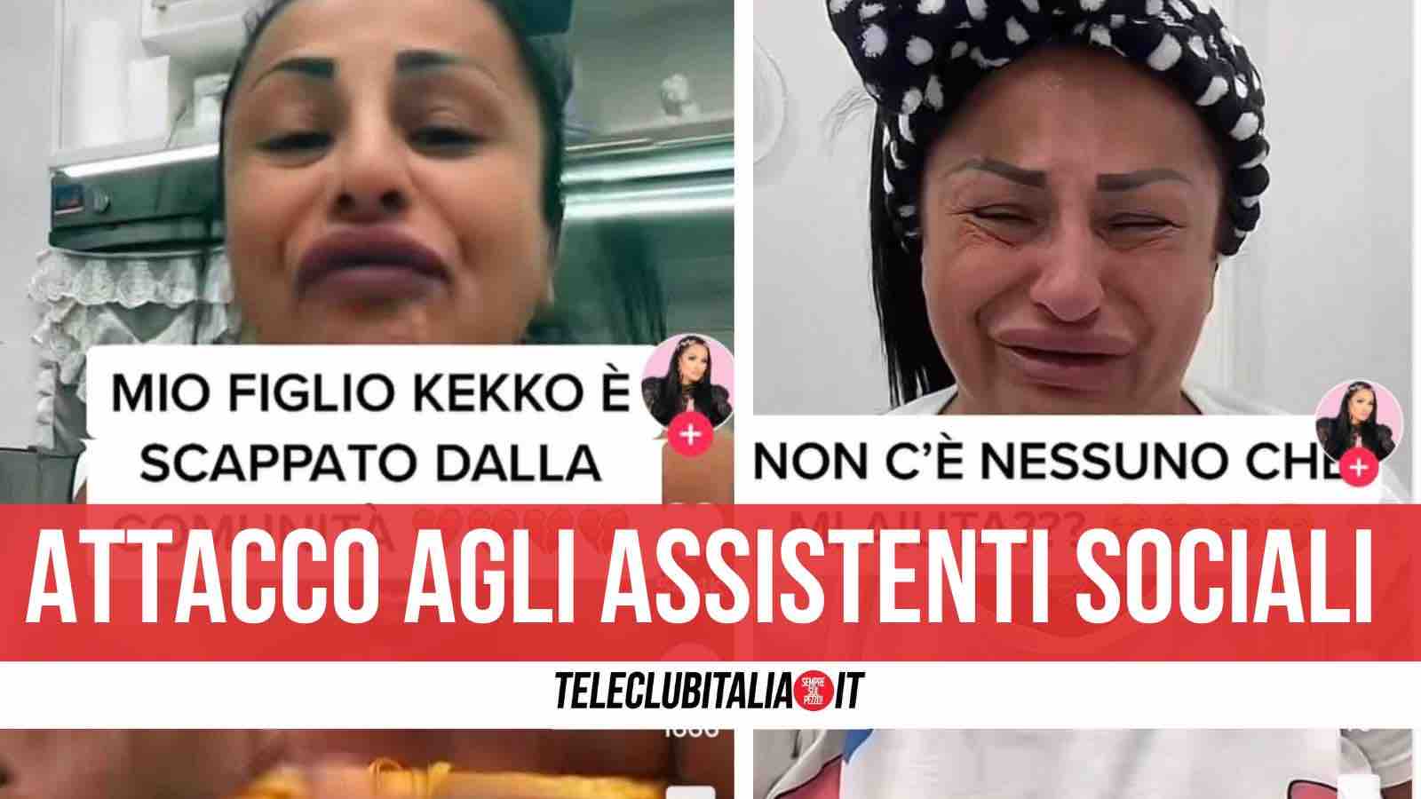 rita de crescenzo figlio comunità